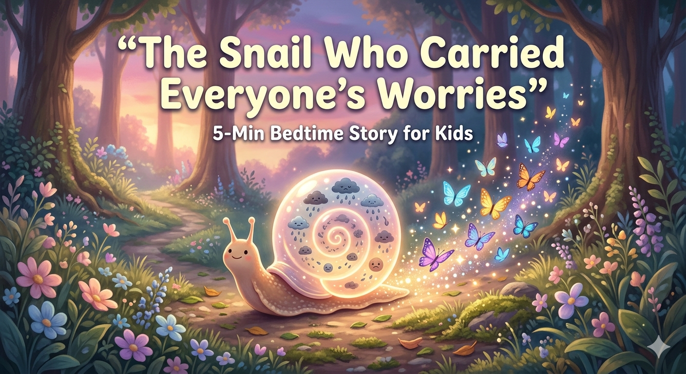 The Snail Who Carried Everyone’s Worries