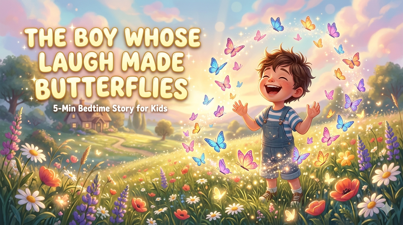 The Boy Whose Laugh Made Butterflies
