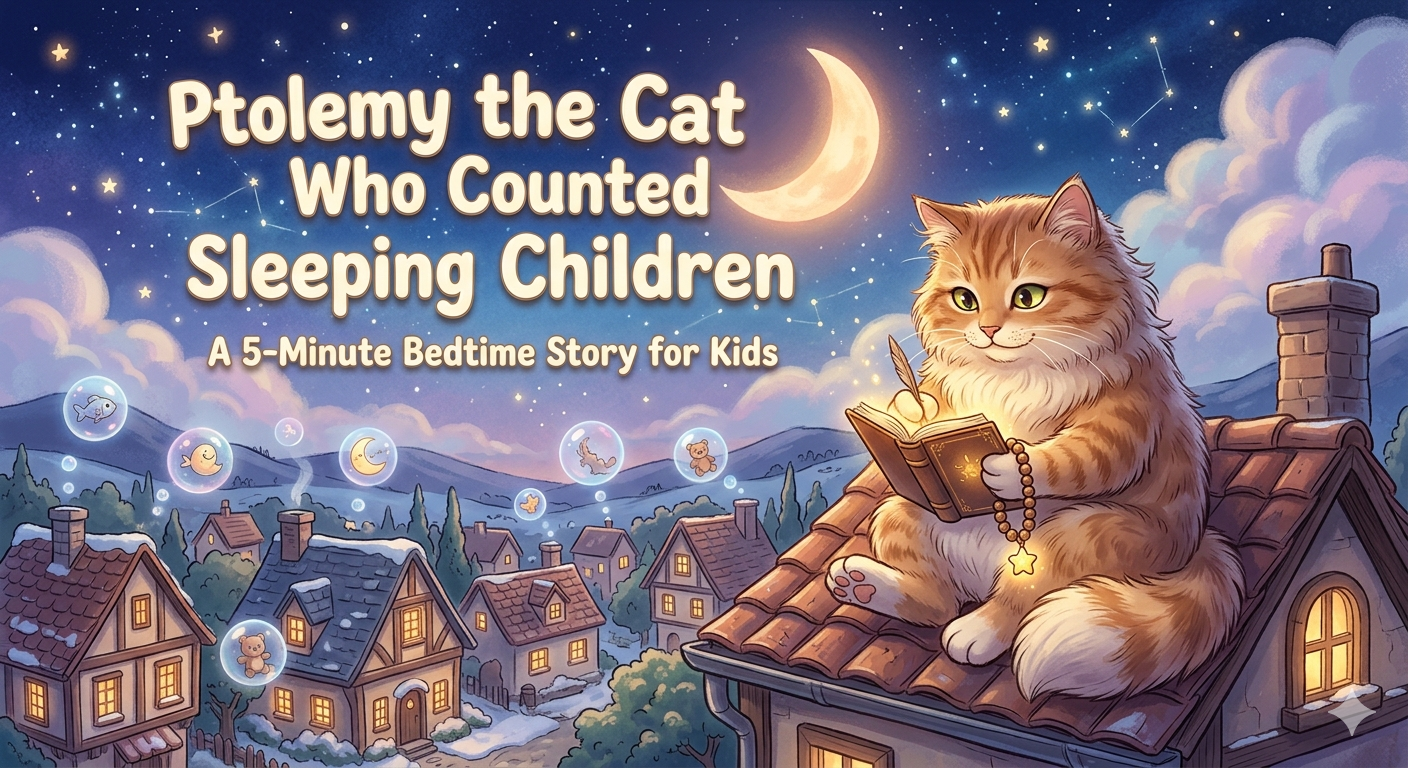 Ptolemy the Cat Who Counted Sleeping Children